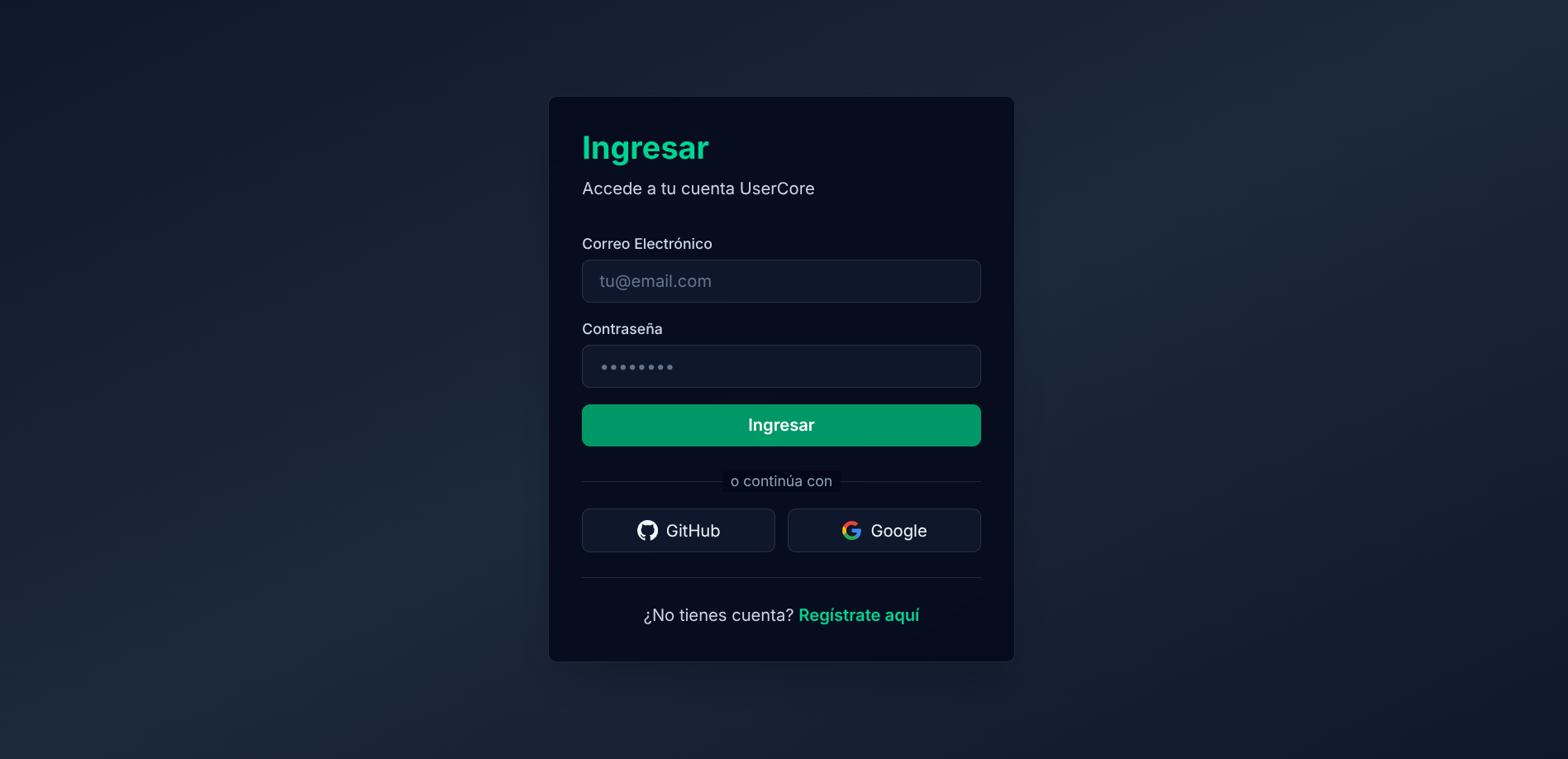 Auth Ecosystem screenshot 1