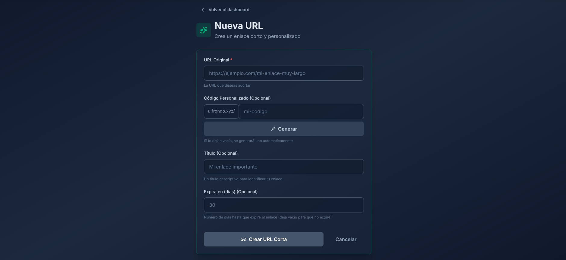 URL Shortener screenshot 4